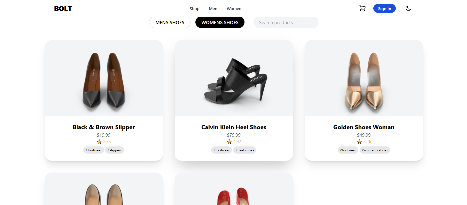 Modern Online Store screenshot 3